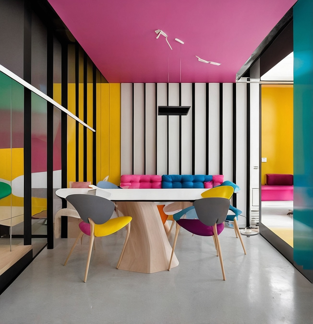 Espacio arquitectónico innovador y funcional.